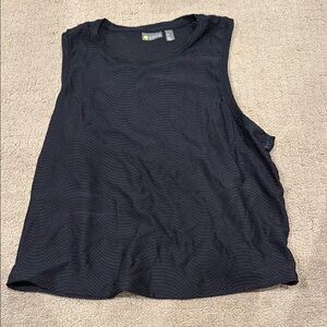 Zella Black Mesh Muscle Tee